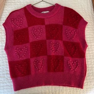 Zara Heart Sweater